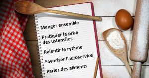 Stratégie dîner éducatif
