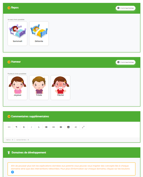 Agenda de communication - Petite enfance - Éditions Passe-Temps